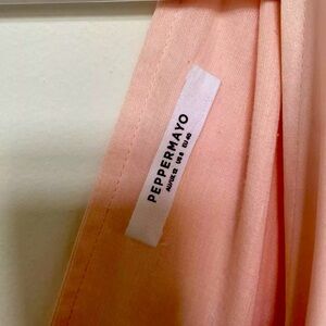 Peppermayo Maxi Slip Dress - Pink/Orange. Worn Once. Size 8